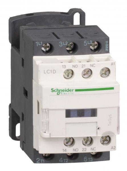 Контактор Schneider Electric 3п 9А НО+Н3 230В LC1D09P7