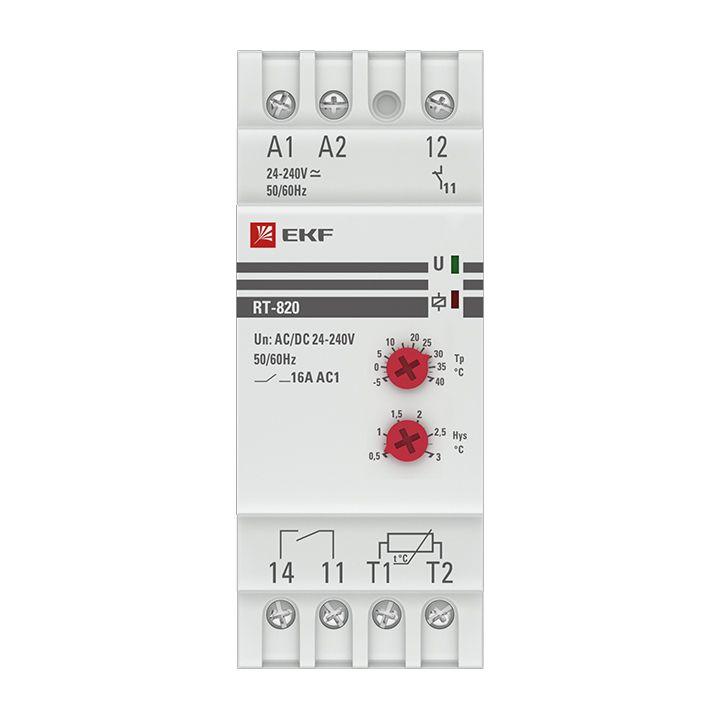 Реле температуры RT-820 EKF RT-820