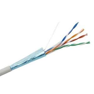 Кабель витая пара F/UTP кат.5e 4х2х24AWG solid CCA PVC сер. 305м (м) Net.on